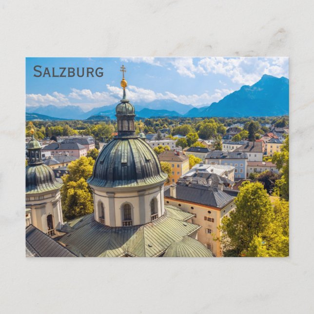 Carte Postale Salzbourg Autriche Photo de voyage (Devant)
