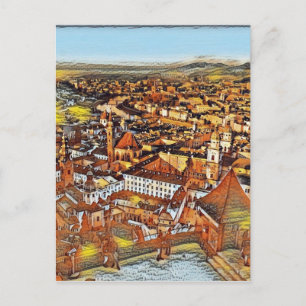 Carte Postale Salzbourg En Art