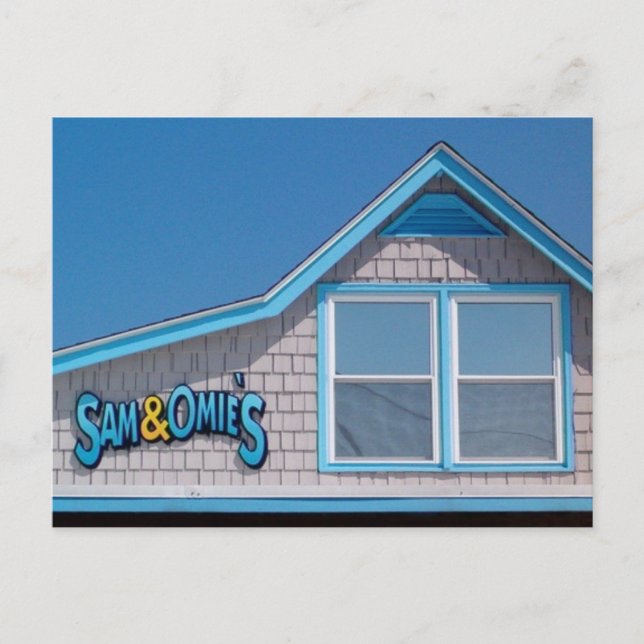 Carte Postale Sam et Omie's Restaurant Nags Head NC (Devant)