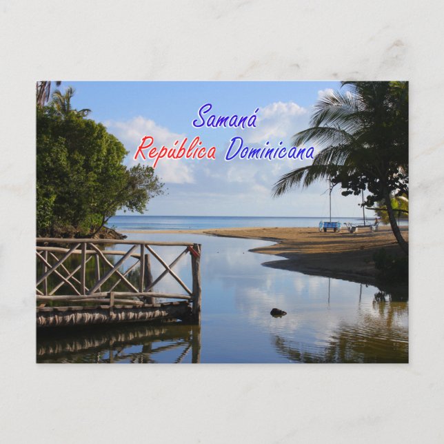 Carte Postale Samaná República Dominicana (Devant)