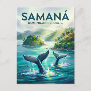 Carte Postale Samaná République dominicaine