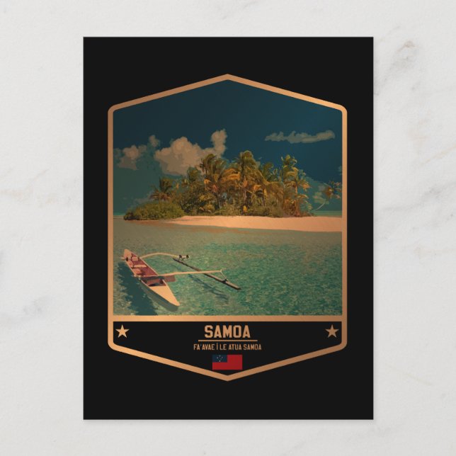 Carte Postale Samoa (Devant)