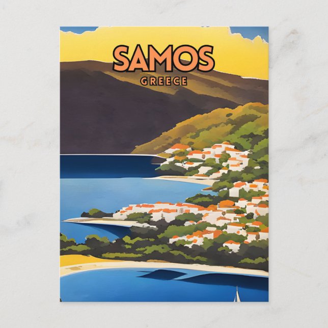 Carte Postale Samos Travel (Devant)