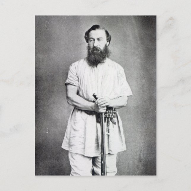 Carte Postale Samuel Baker, 1865 (Devant)