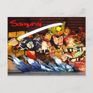 CARTE POSTALE SAMURAI