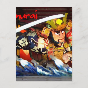 CARTE POSTALE SAMURAI