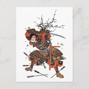 Carte Postale Samurai