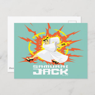 Carte Postale Samurai Jack Energy Graphic