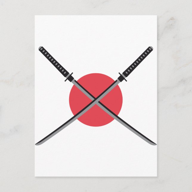 Carte Postale samurai sword (Devant)
