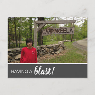 Carte Postale S'amuser comme des fous!!!