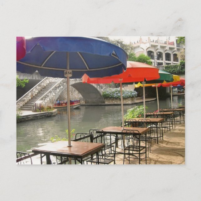 Carte postale San Antonio Riverwalk (Devant)