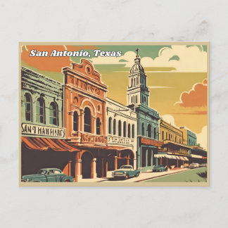 Carte Postale San Antonio, Texas
