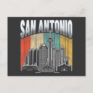 Carte Postale San Antonio Texas Vintage