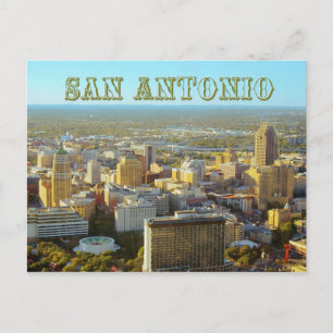 Carte Postale San Antonio, Texas - Vue aérienne