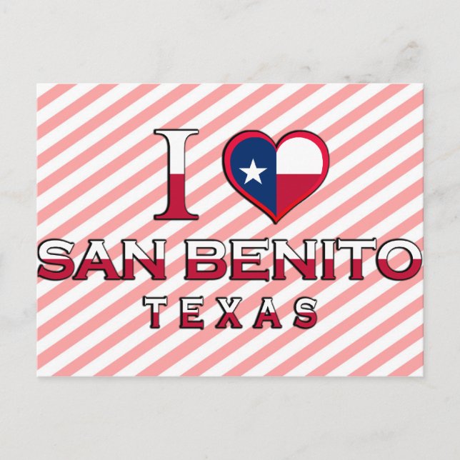 Carte Postale San Benito, Texas (Devant)