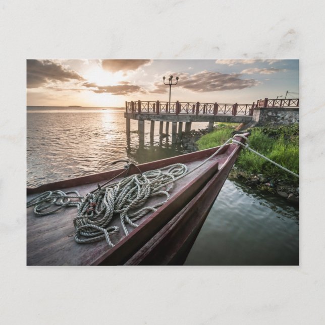 Carte Postale San Carlos Dock (Devant)