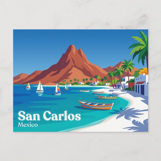Carte Postale San Carlos, Sonora, Mexique Mexique (Devant)