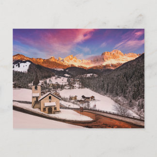 Carte Postale San Cipriano en hiver