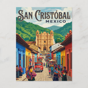 Carte Postale San Cristóbal de las Casas Mexique