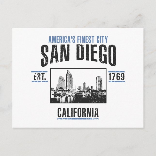 Carte Postale San Diego (Devant)
