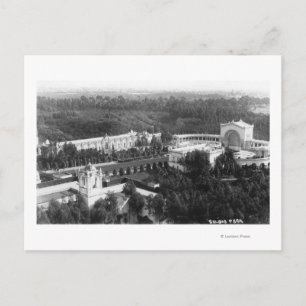 Carte Postale San Diego, CA Vue du parc Balboa Photographie