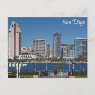 Carte Postale San Diego California City Skyline Photo Voyage