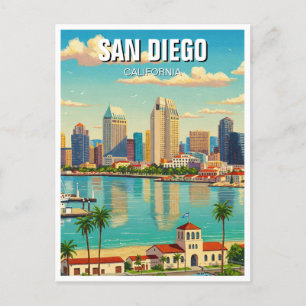 Carte Postale San Diego California Travel