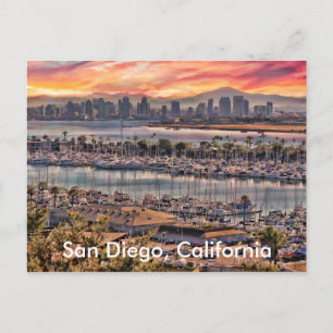 Carte Postale San Diego, Californie