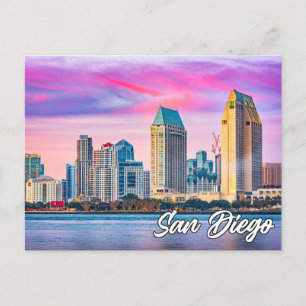 Carte Postale San Diego, Californie, États-Unis