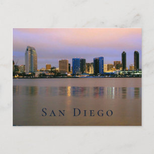 Carte Postale San Diego, Californie Skyline