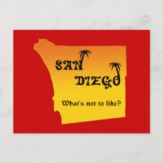 Carte Postale San Diego, qu'est-ce qui ne plaît pas ?