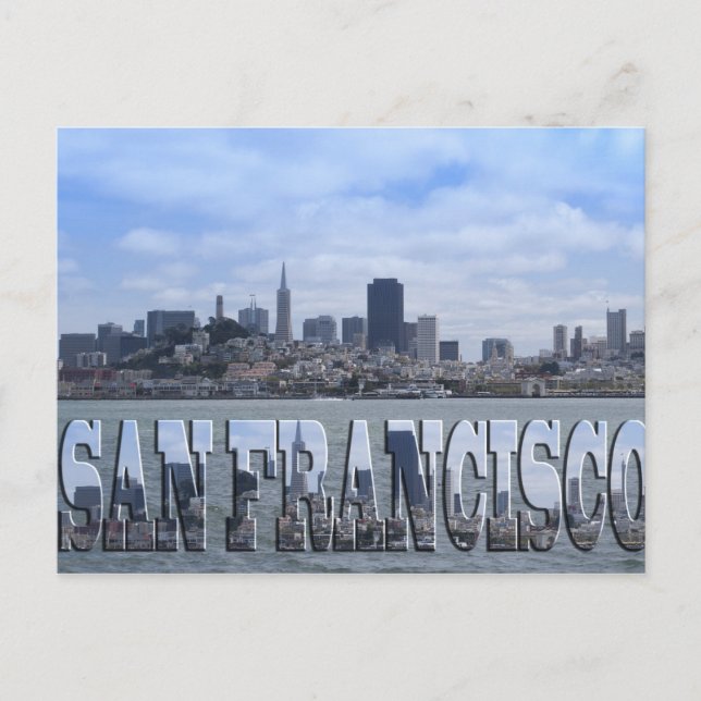 Carte postale San Francisco (Devant)