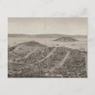 Carte Postale San Francisco, 1862 de Russian Hill