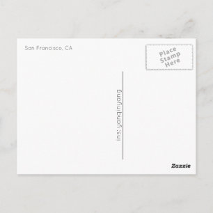 Carte Postale San Francisco 2016