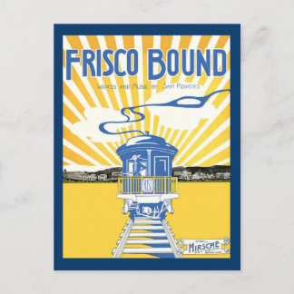 Carte Postale San Francisco Bound