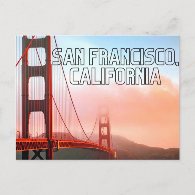 Carte postale San Francisco California (Devant)