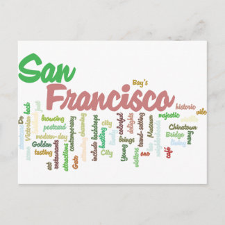 Carte Postale San Francisco, Californie