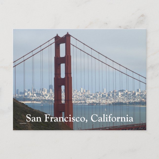Carte Postale San Francisco, Californie (Devant)