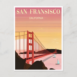 Carte Postale San Francisco Californie Vvacances Vintages