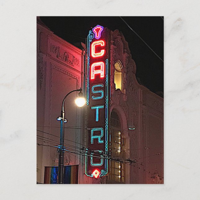 Carte postale San Francisco Castro Sign #3-2 (Devant)
