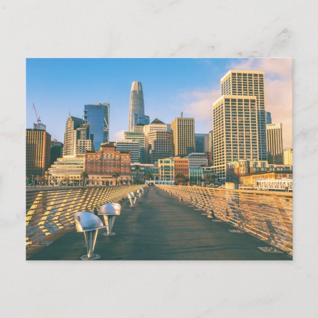 Carte Postale San Francisco Downtown Skyline (Devant)