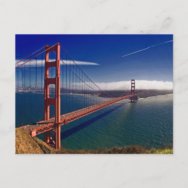 Carte Postale San Francisco Golden Gate Bridge (Devant)