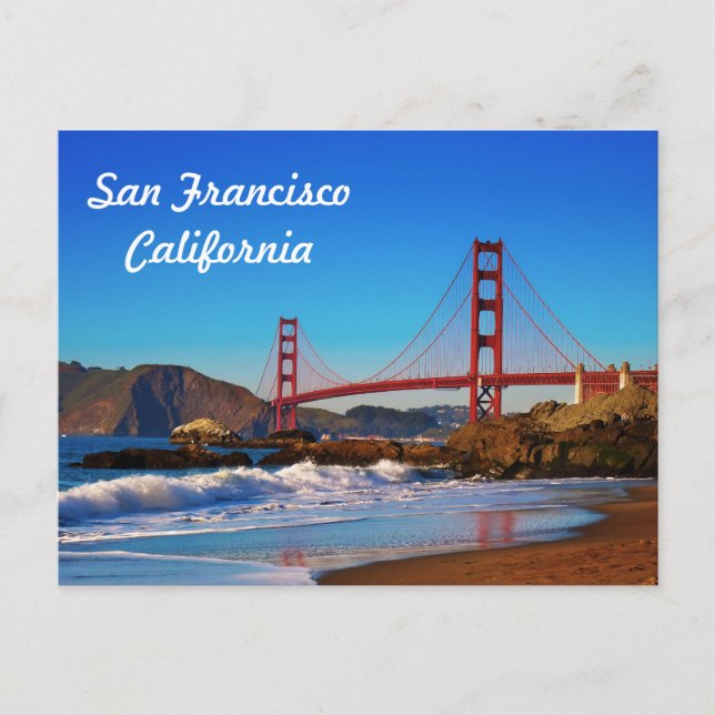 Carte postale San Francisco Golden Gate Bridge (Devant)