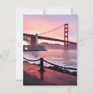 Carte postale SAN FRANCISCO Golden Gate Bridge