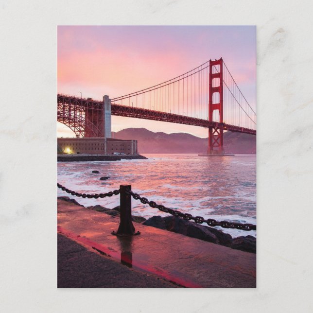 Carte postale SAN FRANCISCO Golden Gate Bridge (Devant)