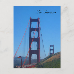 Carte Postale san francisco - golden gate horiz