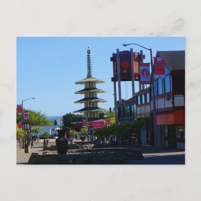 Carte postale San Francisco Japantown #2-2 (Devant)