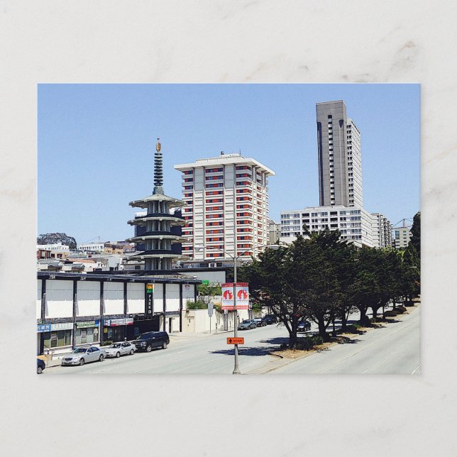 Carte postale San Francisco Japantown #3 (Devant)
