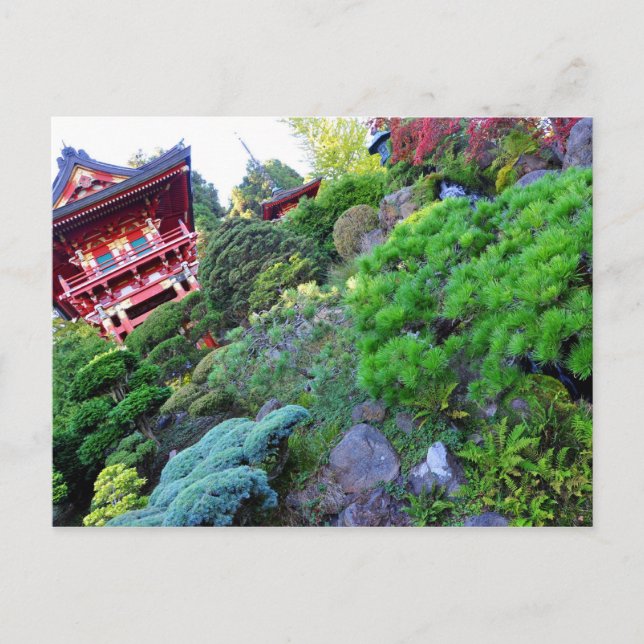 Carte postale San Francisco Jardin japonais de thé (Devant)