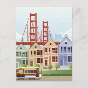 Carte Postale San Francisco   Les Dames Peintes
